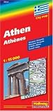 Athen 1 : 15 000. Miniplan Akropolis. U-Bahn. Index. (City Map) - Hallwag International