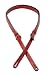 Levy's Leathers 1/2 Carving Leather Mandolin Strap,Cranberry