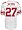 Brandon Jacobs New York Giants White NFL Replica Jersey - Large