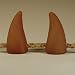 Pan Horns, Satyr Goat Devil Horns, Nubbins Child Horns Hand Made 1.5 inches