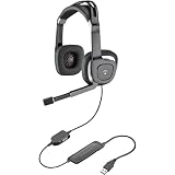 41 MEexjUiL. SL160  Pc USB Stereo Headset Multi Media with in Line Mute