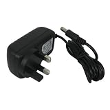 Black DC12V 1000mA Output UK AC/DC Universal Travel Power Adapter Apply to UK Input AC 100 ~ 240V