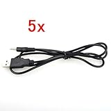 Neewer 5x USB 2.0 Type A to 3.5mm Male Audio Headphone Jack Cable