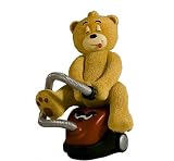 J Edgar Hoover Vacuum Bad Taste Bear Figurine