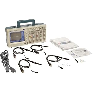 Tektronix TDS2024C Digital Storage Oscilloscope, 200MHz Bandwidth, 2GS/s Sample Rate, 2.5k Record Length, 4 Channels, TFT Color Display: Amazon.com: Industrial & Scientific