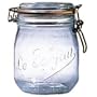 Le Parfait French Glass Canning Jar with 85mm Gasket and Lid - 3/4 (.75) Liter