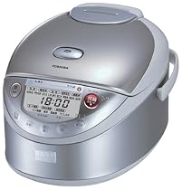 TOSHIBA 真空圧力 IH保温釜 真空圧力炊きV・VIP (5.5合炊き)シャイニングシルバー RC-10VSA(SS)