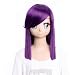 Cosplay Wigs Mobile Suit Gundam 00 TieriaErde purple long wig Hair wigWigs Costume Wig for party