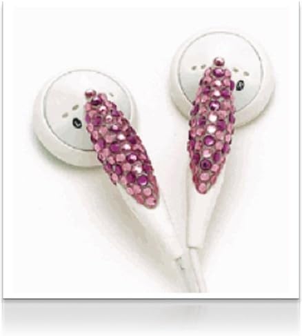 Shuga Buds Pink Swarovski Crystal Earbuds