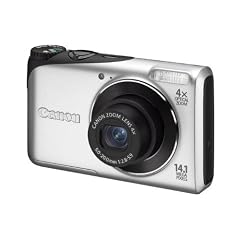 Canon PowerShot A2200 Digitalkamera (14,1 Megapixel, 4-fach opt, Zoom, 6,9 cm (2,7 Zoll) Display) silber