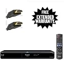 Panasonic DMP-BD30K 1080p Blu-Ray Disc Player W/ A 1-Year Extended Warranty Service Plan & High Speed HDMI Cable (2 meters)