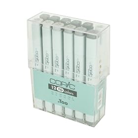 Too COPIC�i�R�s�b�N�j �}�[�J�[ �g�i�[�O���C 12�F�Z�b�g 11727013