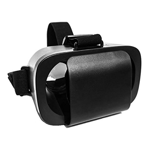 Optimal Shop 3D VR Glasses Virtual Reality Headset Glasses for 4.5-6 Inch Smartphone for 3D Movies Game Box Black