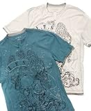 DKNY - DKNY Jeans City Silhouette Split Neck T-Shirt