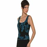 Tank Beaded Top for Evening, Formal, Party, Wedding, Separates by Sean Collection (10662)
