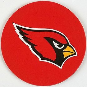 Arizona Cardinals Coaster Set - 4 Pack
