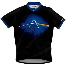 Primal Wear Men's Pink Floyd DSOTM 30th Anniversary Rock Short Sleeve Cycling Jersey - PFTHJ10M
