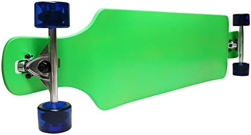 Longboard Complete Double Drop Down Through 41.25" Neon Green Concave Maple