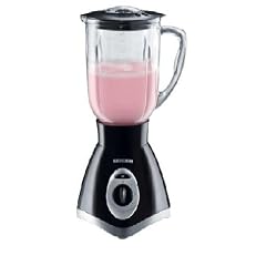 Severin SM 3717 Standmixer, schwarz-silber / Mixbeh�lter aus Glas, 1,5 Liter Inhalt / 600 W