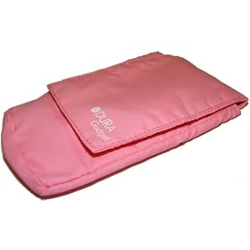DURAGADGET soft pink pocket sized digital camera case/pouch/sleave for Kodak M320