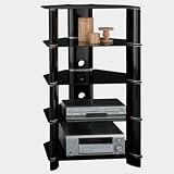 Segments Collection - Audio Rack in Black