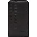 Griffin Elan Holster - Holster bag for cellular phone - leather - black - Apple iPhone