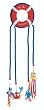Bamboo Cat Fisher Door Hanger