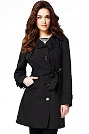 Petite Shower Resistant Mid Length Belted Mac