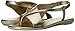 Nine West Women's Golper Metallic Dress Sandal
