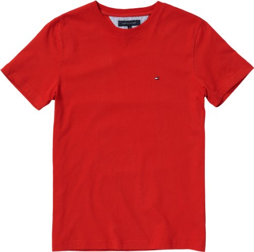 Tommy Hilfiger Herren FLAG TEE S/S RF 857811155, Gr. XXL (APPLE RED 611) Preisvergleich