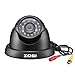 ZOSI 720P HD 1280TVL 1.0MP Hi-Resolution 4 in 1 TVI/CVI/AHD/CVBS CCTV Camera Home Security System Day/Night Vision For HD-TVI, AHD, CVI, and CVBS/960H analog DVR systems(Black)