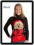 BLACK - Outward Hound Pet-a-Roo Carrier