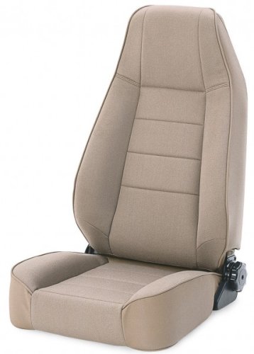 Rampage Products Replacement Jeep SeatingFactory OE Style Front SeatJeepWrangler1986 to 2002Black