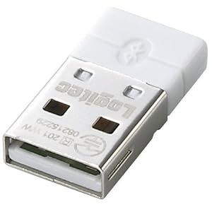 Logitec Bluetooth 2.1対応USBアダプタ マイクロサイズ ホワイト LBT-UAN01C1WH
