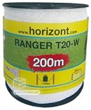 Horizont Band ranger T20 W, 20mm, Weiss, 200m