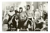 Mexican Wrestlers, Photo Premium Poster Print, 16x24