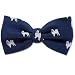 Samoyed by Kay Nine Design navy blue polyester pretied bowties