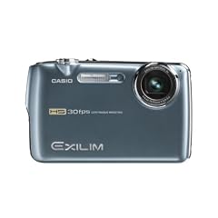 Casio EXILIM EX-FS10 GY Highspeed Digitalkamera (9 Megapixel, 3-fach opt. Zoom, 6,4 cm (2,5 Zoll) Display) grau