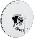 Grohe 19 492 000 Atrio Pressure Balance Diverter Valve Trim with Lever Handle, StarLight Chrome