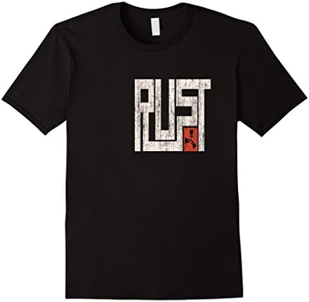 Men's Rust T shirt 2XL Black