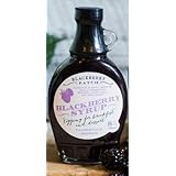 Blackberry Syrup - Blackberry Patch 8 oz Bottle - Gourmet Authentic All Natural Syrup, Thick Rich Real Fruit Flavor, Small Batch Homemade Old Fashioned Style, Wholesome Blackberries in every Bite - Try it on your favorite burger for a new kick!