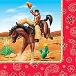 Rodeo Cowboy Dinner Napkins