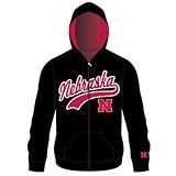Nebraska Cornhuskers Men's Zip Up Hooded Jacket Sweatshirt