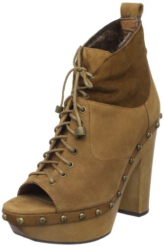Koolaburra Women's Lucinda Peep-Toe Bootie