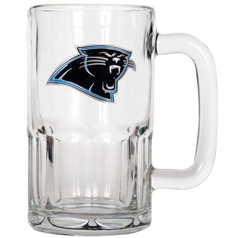 NFL Carolina Panthers 20-Ounce Root Beer Style Mug - Primary Logo