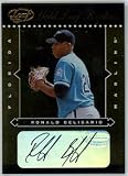 Ronald Belisario Florida Marlins 2005 Leaf Gold Rookies Autograph #9 Baseball Card