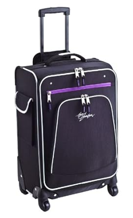Harley-Davidson® 21" Wheeling Carry-On Bag Suitcase Duffle. 360-Spinner Wheels. By Ahalon. Size 21 x 14 x 10-Inches (2940 cu. in.). 99822