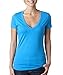 Next Level 6640 Ladies The CVC Deep V-Neck