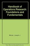 Handbook of operations research