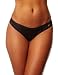 Gossard Glossies Black Thong